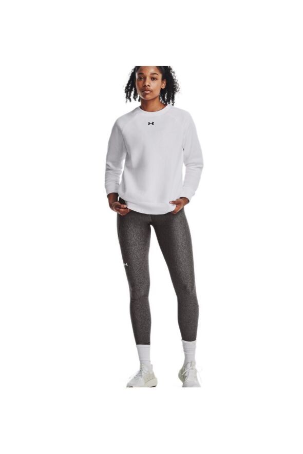 1379508 Ua Rival Fleece Crew Beyaz Kadın Sweatshirt - 33