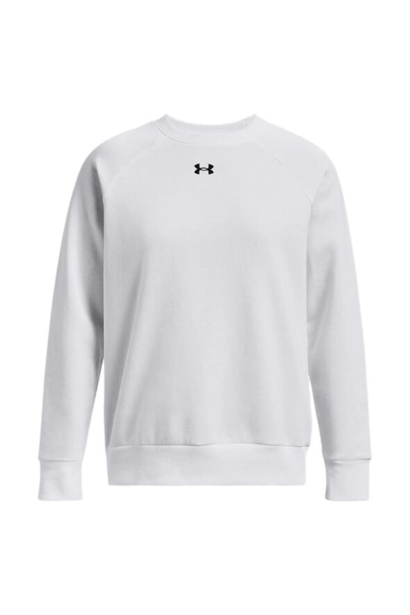 1379508 Ua Rival Fleece Crew Beyaz Kadın Sweatshirt - 13