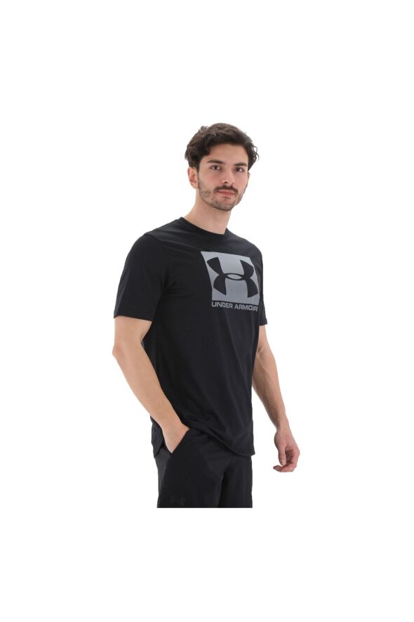 A1329581-001-001 Ua Boxed Sportstyle Ss Erkek T-shirt Siyah - 34