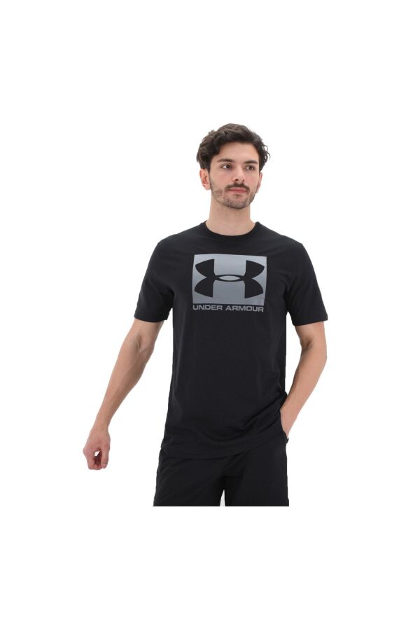 A1329581-001-001 Ua Boxed Sportstyle Ss Erkek T-shirt Siyah - 20