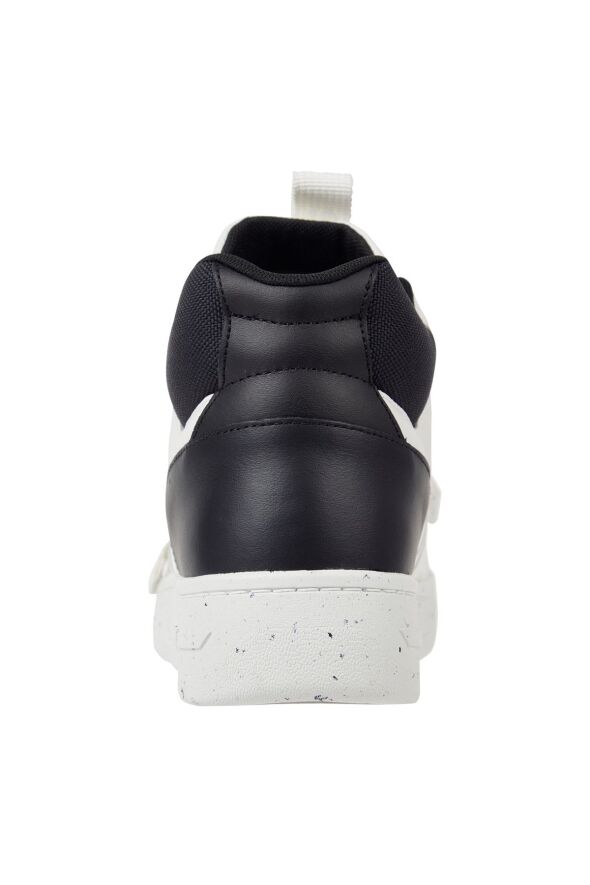 Beyaz Erkek Sneaker TJM BASKET LEATHER BUCKLE MID - 7