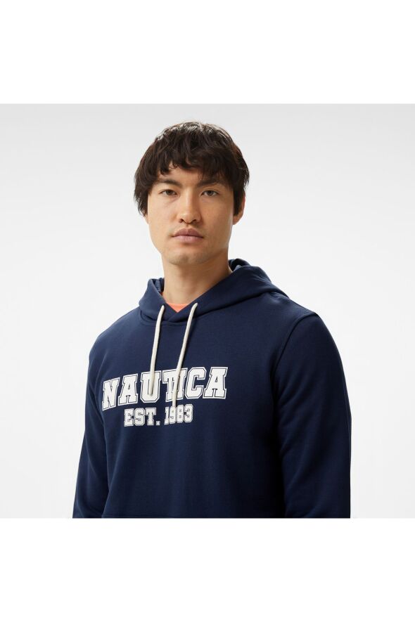 Erkek Lacivert Standart Fit Sweatshirt - 4