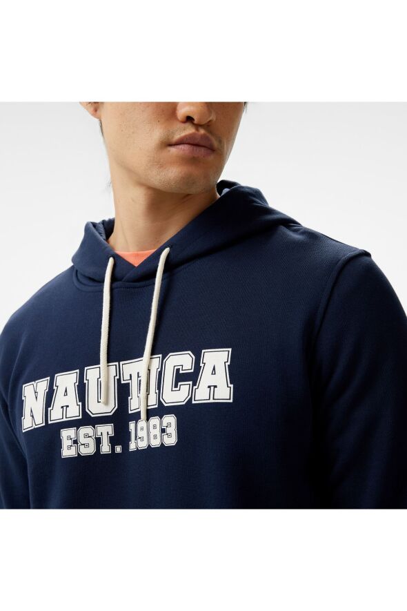 Erkek Lacivert Standart Fit Sweatshirt - 5