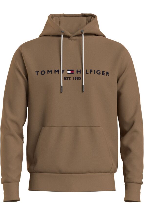 Erkek Marka Logolu Kapüşonlu Uzun Kollu Günlük Kullanıma Uygun Kahverengi Sweatshirt Mw0mw11599-gw8 - 3