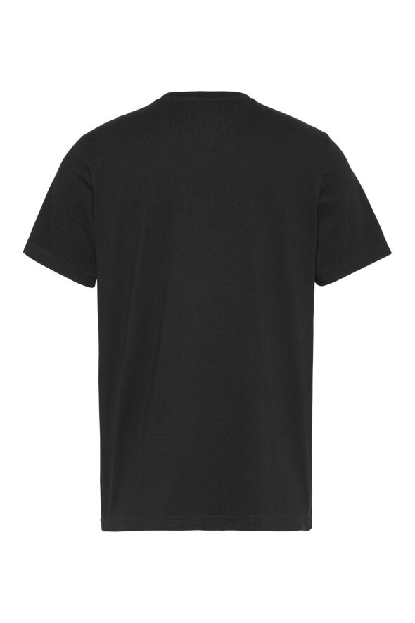 Erkek Marka Logolu Organik Pamuklu Bisiklet Yakalı Siyah T-shirt Dm0dm15379-bds - 20