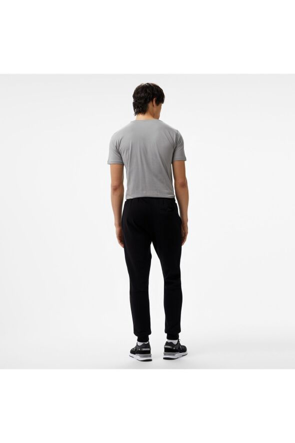 Erkek Siyah Standart Fit Eşofman Altı - 34