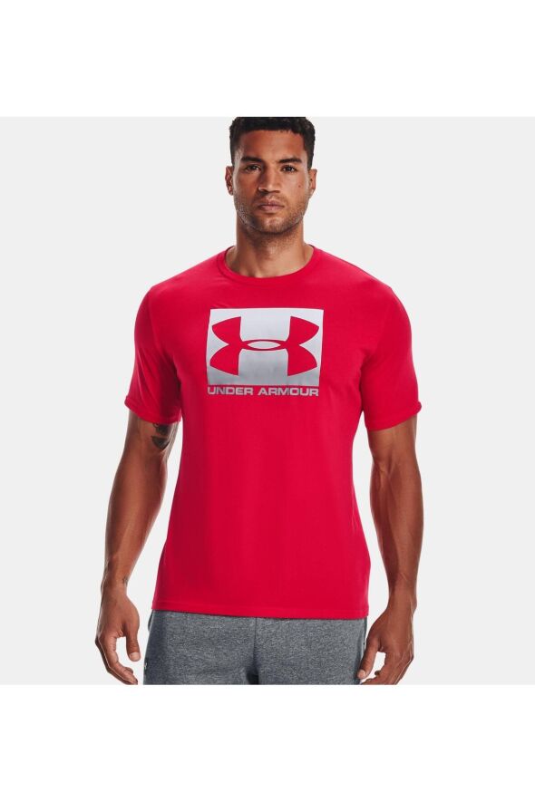 Erkek UA Boxed Sportstyle Kısa Kollu Tişört 1329581-001 - 516