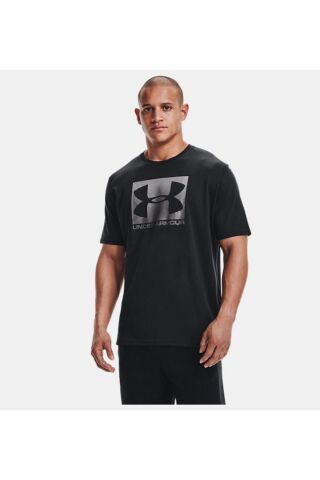 Erkek UA Boxed Sportstyle Kısa Kollu Tişört 1329581-001 - 676