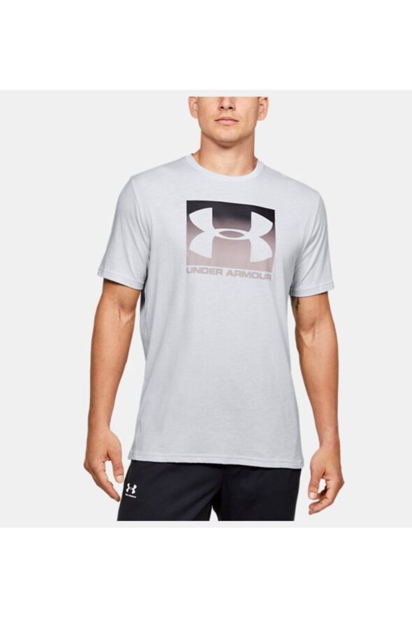 Erkek UA Boxed Sportstyle Kısa Kollu Tişört 1329581-001 - 717