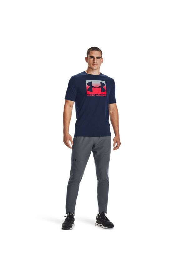 Erkek UA Boxed Sportstyle Kısa Kollu Tişört 1329581-001 - 100