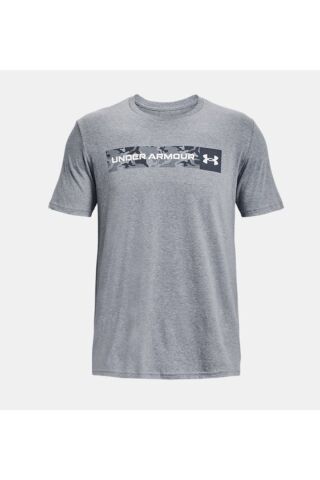 Erkek Ua Camo Chest Stripe Kısa Kollu 1376830-035 - 79