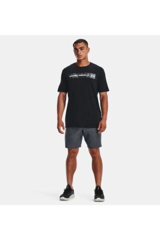 Erkek Ua Camo Chest Stripe Kısa Kollu 1376830-035 - 50