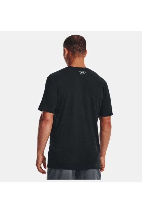 Erkek Ua Camo Chest Stripe Kısa Kollu 1376830-035 - 5