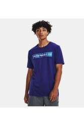 Erkek Ua Camo Chest Stripe Kısa Kollu 1376830-035 - 229