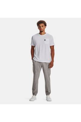 Erkek UA Elevated Core Pocket Kısa Kollu 1379554-410 - 469