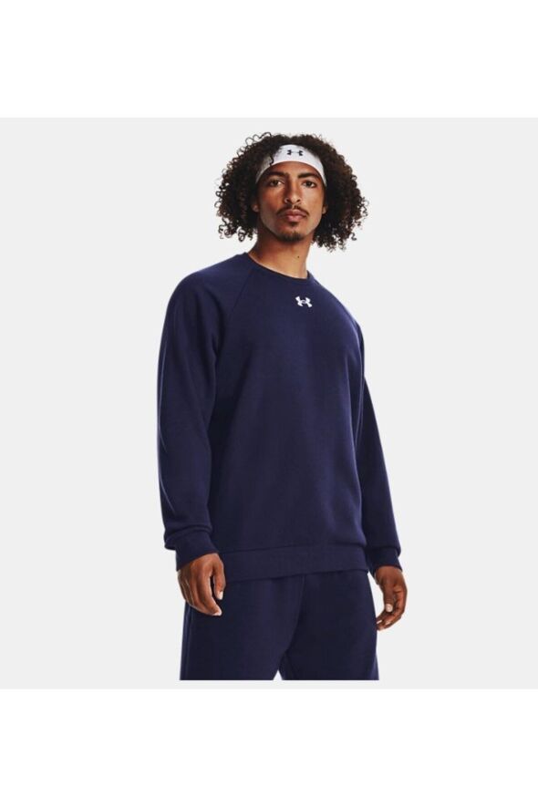 Erkek UA Rival Fleece Bisiklet Yaka 1379755-390 - 66