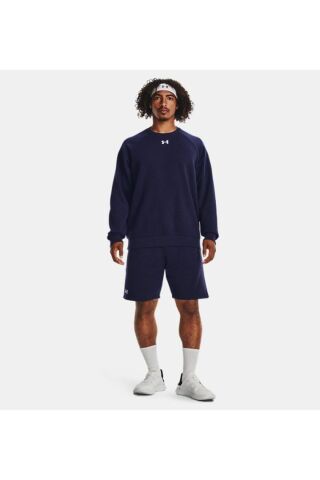 Erkek UA Rival Fleece Bisiklet Yaka 1379755-390 - 64