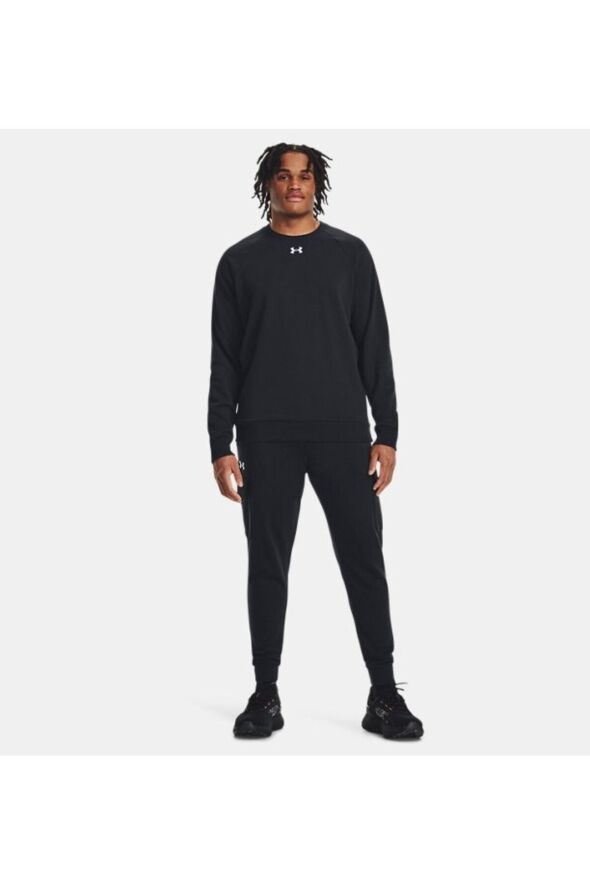 Erkek UA Rival Fleece Bisiklet Yaka 1379755-390 - 58