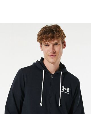 Erkek UA Rival Terry Tam Boy Fermuarlı 1370409-001 - Under Armour