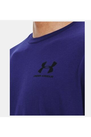 Erkek Ua Sportstyle Left Chest Kısa Kollu Tişört 1326799-468 - 6
