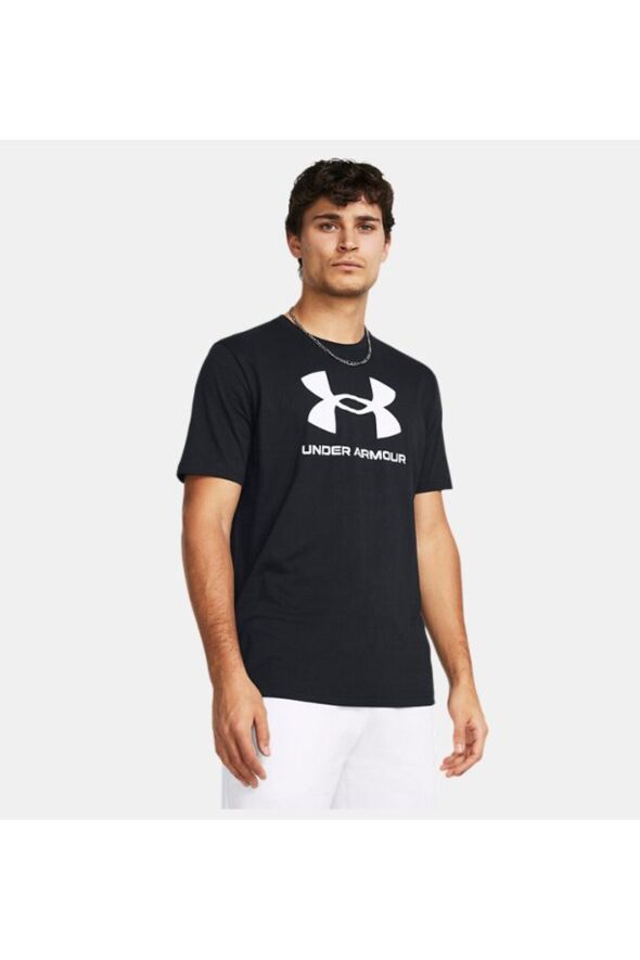 Erkek UA Sportstyle Logo Update Kısa Kollu 1382911-001 - 293
