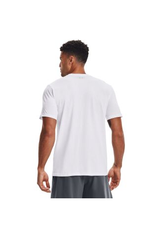 Erkek UA Team Issue Wordmark Kısa Kollu 1329582-100 - 93
