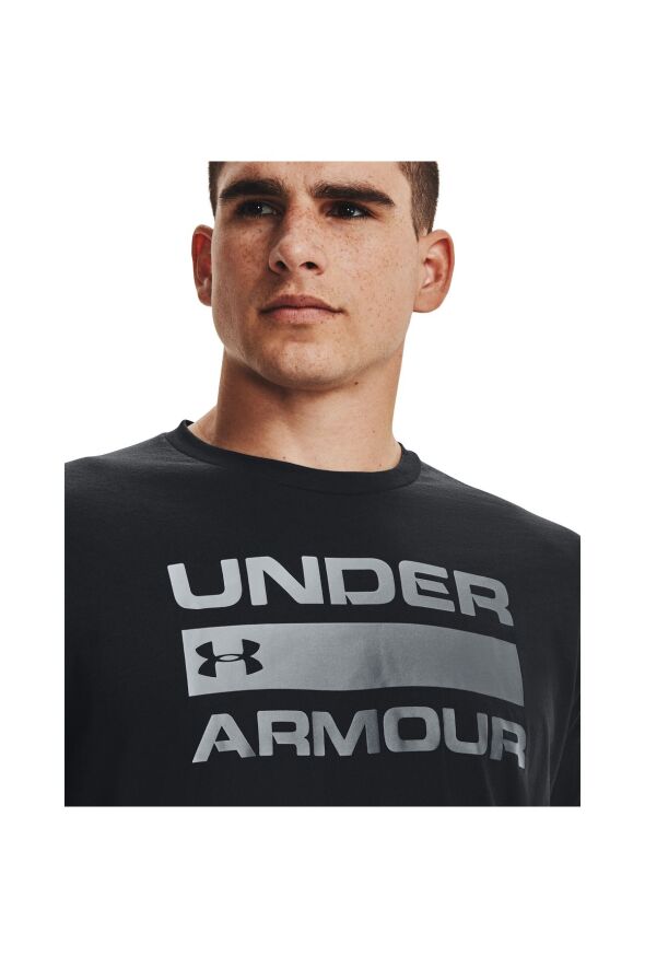 Erkek UA Team Issue Wordmark Kısa Kollu 1329582-100 - 89