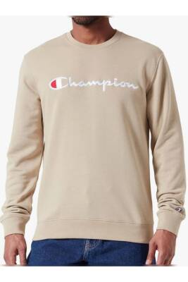 Heavy Spring Terry Kumaş Bisiklet Yaka Sweatshirt, Erkek - 343