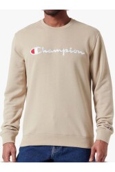 Heavy Spring Terry Kumaş Bisiklet Yaka Sweatshirt, Erkek - 387