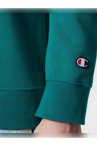 Heavy Spring Terry Kumaş Bisiklet Yaka Sweatshirt, Erkek - 694