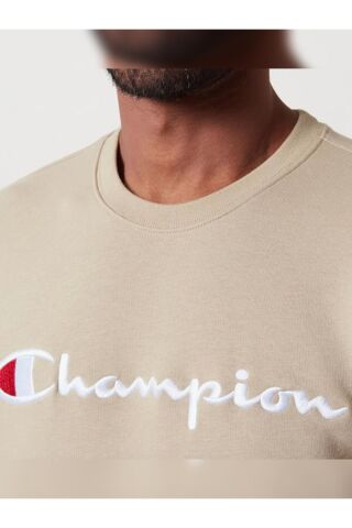 Heavy Spring Terry Kumaş Bisiklet Yaka Sweatshirt, Erkek - 696