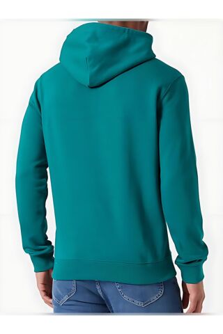 Heavy Spring Terry Kumaş Yazı Logo Kapüşonlu Sweatshirt, Erkek - 26