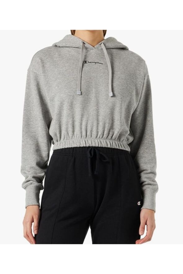 Legacy American Classics Powerblend Terry Küçük Logolu Kapüşonlu Sweatshirt Kadın - 32