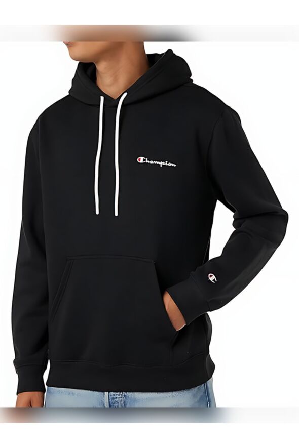 Legacy American Classics - Script Logo Powerblend Fleece Kapüşonlu Sweatshirt Erkek - 479