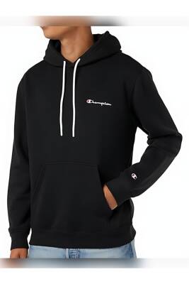 Legacy American Classics - Script Logo Powerblend Fleece Kapüşonlu Sweatshirt Erkek - 143