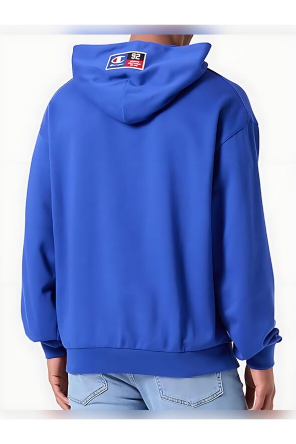 Modern Basket İnterlok Kumaş Kapüşonlu Sweatshirt, Erkek - 53