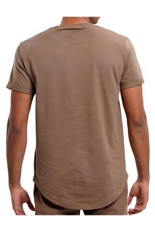 Organik Pamuklu Regular Fit Bisiklet Yaka T Shirt Erkek - 21