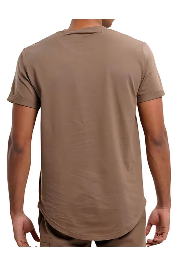 Organik Pamuklu Regular Fit Bisiklet Yaka T Shirt Erkek - 21