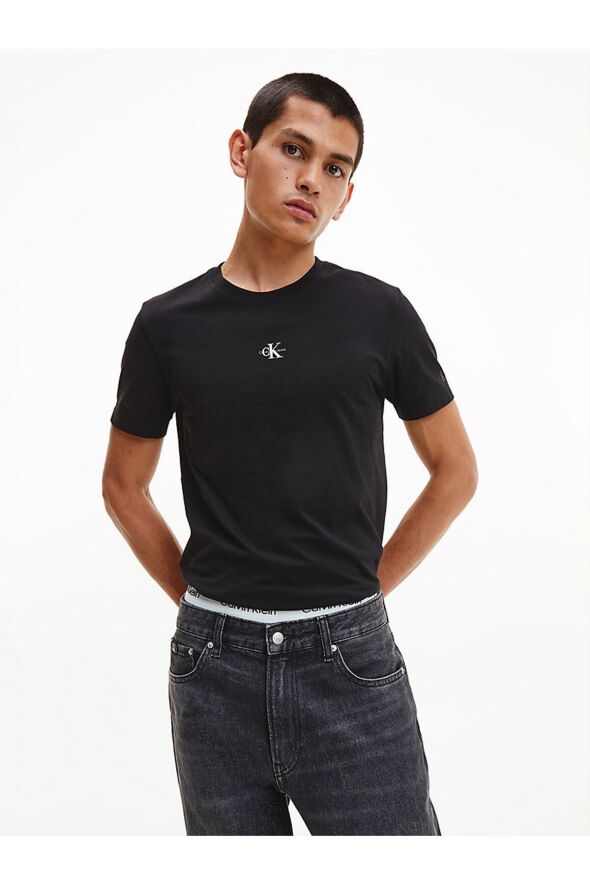 Organik Pamuklu Regular Fit Bisiklet Yaka T Shirt Erkek T Shirt J30j322466 Beh - 39