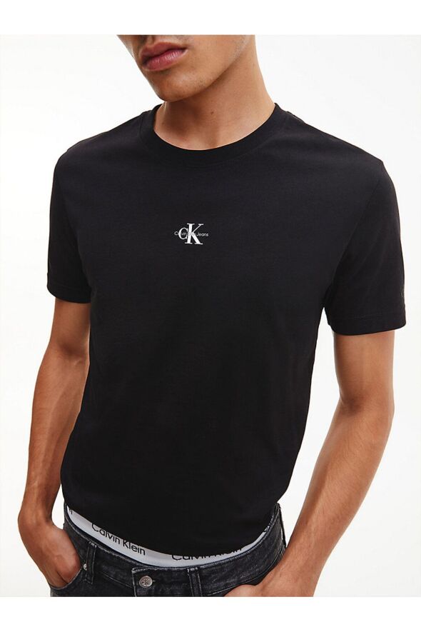 Organik Pamuklu Regular Fit Bisiklet Yaka T Shirt Erkek T Shirt J30j322466 Beh - 10