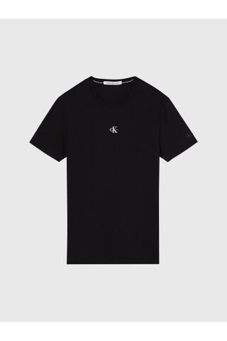 Organik Pamuklu Regular Fit Bisiklet Yaka T Shirt Erkek T Shirt J30j322466 Beh - Calvin Klein