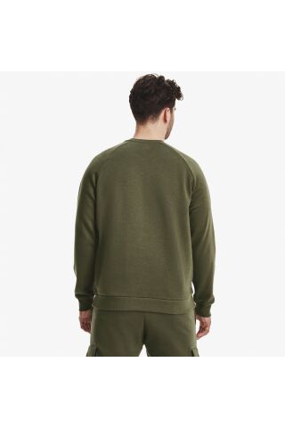 Rival Fleece Erkek Yeşil Günlük Sweatshirt - 2