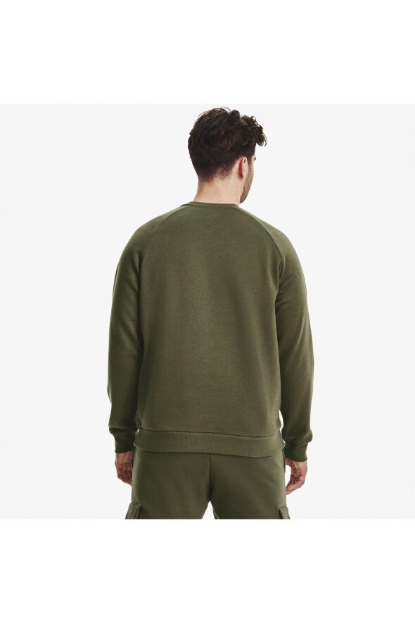 Rival Fleece Erkek Yeşil Günlük Sweatshirt - 2