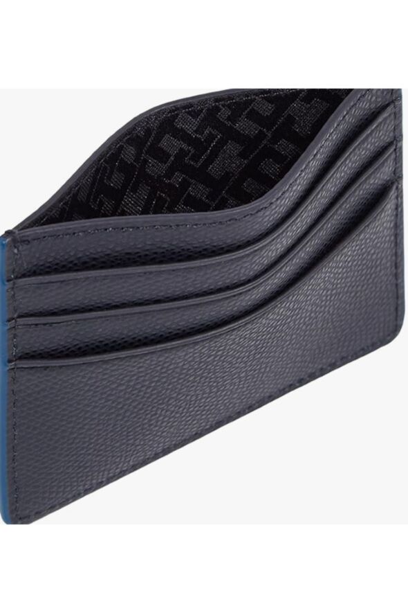 Lacivert Erkek Kartlık TH STRUC LEATHER CC HOLDER - 46