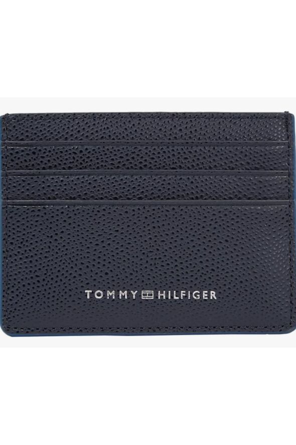 Lacivert Erkek Kartlık TH STRUC LEATHER CC HOLDER - 24