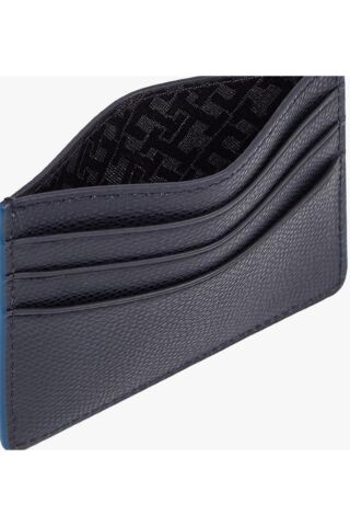 Lacivert Erkek Kartlık TH STRUC LEATHER CC HOLDER - 22