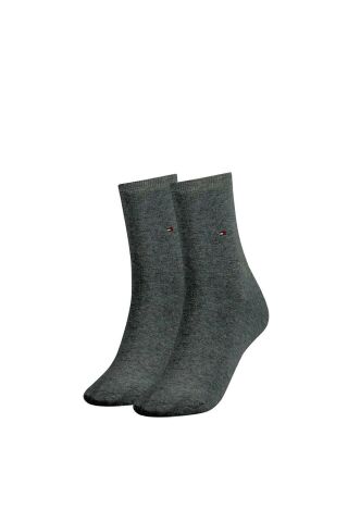 Tommy Hılfıger Kadın 2 Li Çorap 371221-758 - Tommy Hilfiger