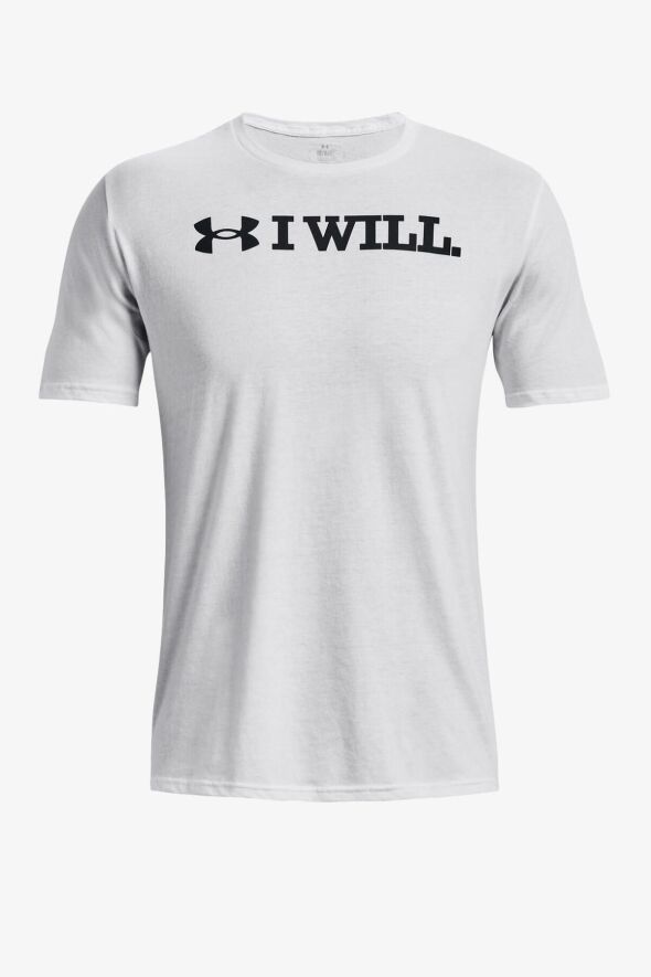 Ua I Wll Ss Beyaz Erkek T-shirt 1379023-100 - 125
