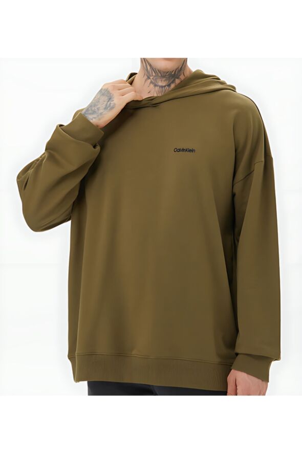 Uzun Kollu Erkek Yeşil Sweatshirt - 24