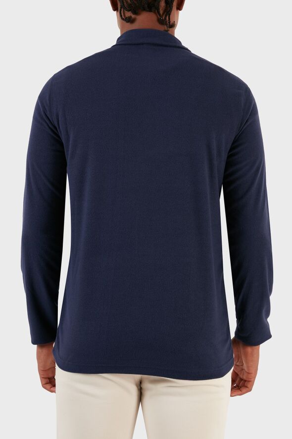 Yarım Fermuarlı Yumuşak Dokuma Mikro Polar Sweat Erkek SWEAT 216695 MMB BS526 - 167